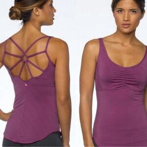Prana tank top with strapy back